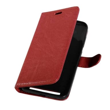 Lompakkokotelo 3-kortti Asus Zenfone Max (ZC550KL)  - vaaleanpunainen