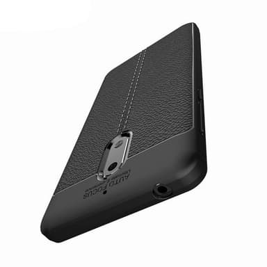 Nahkakuvioitu TPU kuori Nokia 6 (TA-1021)  - sininen