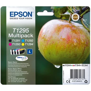 Epson DuraBrite Ultra T129L mustekasetti (4 värin monipakkaus)