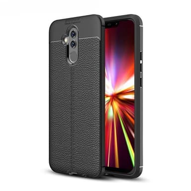 Nahkakuvioitu TPU kuori Huawei Mate 20 Lite (SNE-LX1)  - punainen