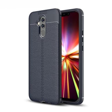 Nahkakuvioitu TPU kuori Huawei Mate 20 Lite (SNE-LX1)  - punainen
