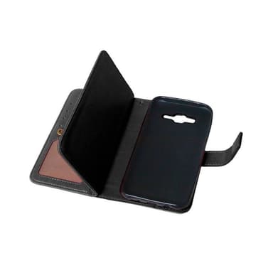 Lompakkotelo Flexi 9-kortti Samsung Galaxy J5 2015 (SM-J500F)  - Vaale