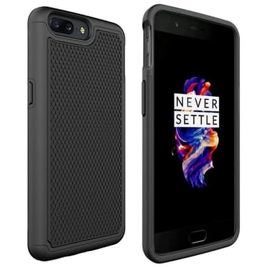 Heavy Duty 2i1 silikonikuori OnePlus 5 (A5000)  - vihreä