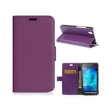 Lompakkokotelo 2-kortti Samsung Galaxy Xcover 2 ( GT -s7710)  - sinine