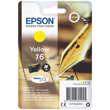 Epson DuraBrite Ultra 16 mustekasetti (keltainen)