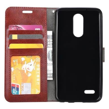 Lompakkokotelo 3-kortti LG K9 2018 (X210N)  - punainen