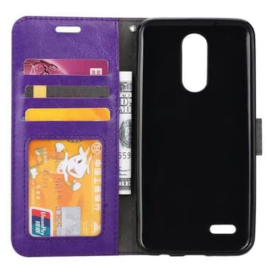 Lompakkokotelo 3-kortti LG K9 2018 (X210N)  - musta