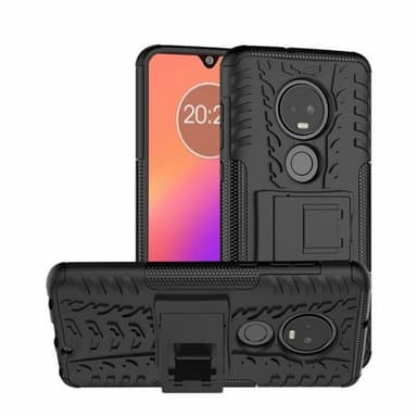 Iskunkestävä Suojakuori Motorola Moto G7 (XT1962)  - oranssi