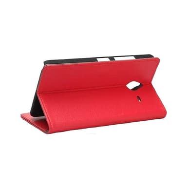 Lompakkokotelo 2-kortti Microsoft Lumia 640XL (RM-1062)  - ruskea