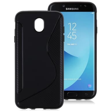 S Line Suojakuori Samsung Galaxy J7 2017 (SM-J730F)  - punainen
