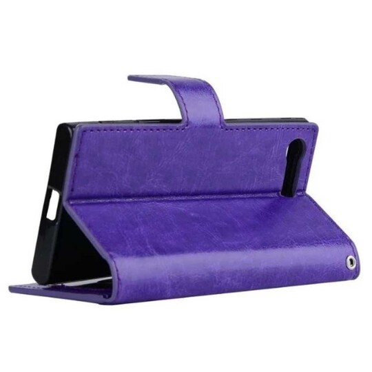 Lompakkokotelo 3-kortti Sony Xperia X Compact (F5321)  - violetti