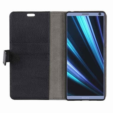 Lompakkokotelo 2-kortti Sony Xperia 10 (i4113)  - musta
