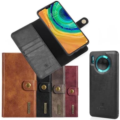 Lompakkokotelo DG-Ming 2i1 Huawei Mate 30 (TAS-L29) - punainen