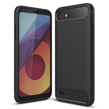 Harjattu TPU kuori LG Q6 (M700A)  - harmaa