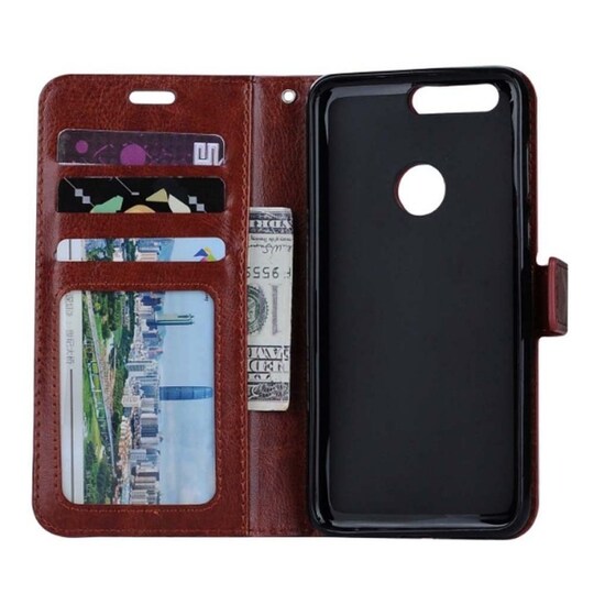 Lompakkokotelo 3-kortti OnePlus 5T (A5010)  - punainen