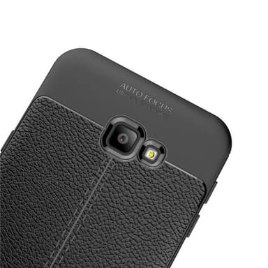 Nahkakuvioitu TPU kuori Samsung Galaxy J4 Plus 2018 (SM-J415F)  - puna