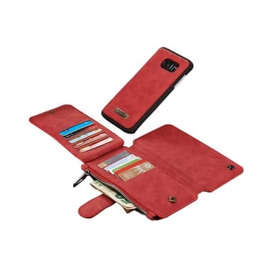 Multi Lompakkokotelo 14-kortti Samsung Galaxy S7 Edge (SM-G935F)  - pu