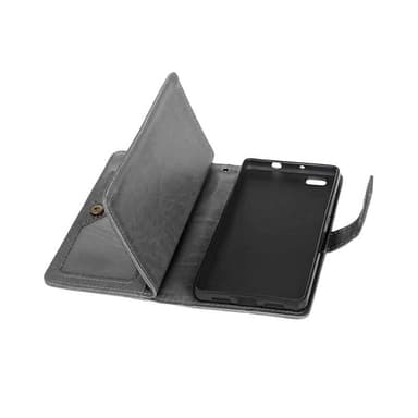 Lompakkotelo Flexi 9-kortti Huawei P8 Lite 2015 (ALE-L21)  - pinkki