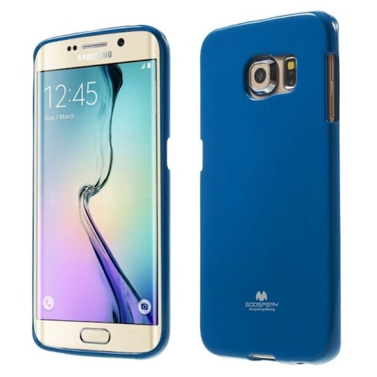 Mercury Jelly kotelo Samsung Galaxy S6 Edge Plus (SM-G928F)  - musta