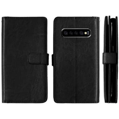 Lompakkotelo Flexi 9-kortti Samsung Galaxy S10 Plus (SM-G975F)  - Vaal