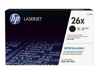 HP 26X Original LaserJet värikasetti (musta)