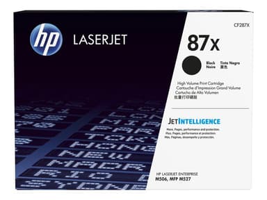 HP 87X Original LaserJet värikasetti (musta)