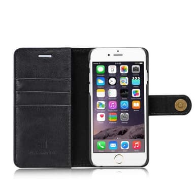 Lompakkokotelo DG-Ming 2i1 Apple iPhone 6 / 6S  - harmaa