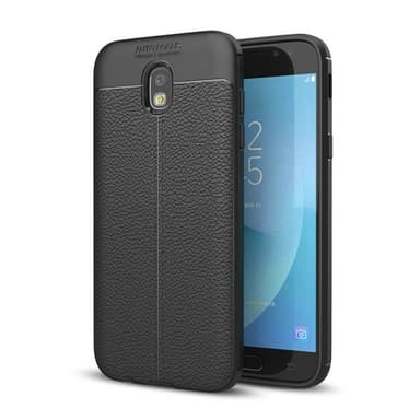 Nahkakuvioitu TPU kuori Samsung Galaxy J3 2017 (SM-J330F)  - sininen