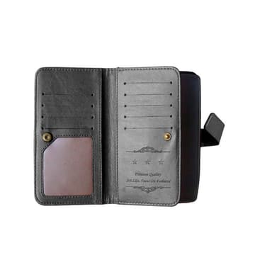 Lompakkotelo Flexi 9-kortti Microsoft Lumia 930 (RM-1045)  - punainen