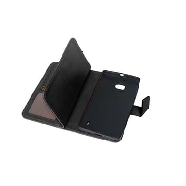 Lompakkotelo Flexi 9-kortti Microsoft Lumia 930 (RM-1045)  - musta