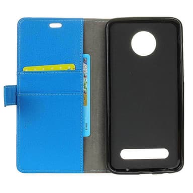 Lompakkokotelo 2-korttiinen Motorola Moto Z3 Play (XT1929)  - ruskea