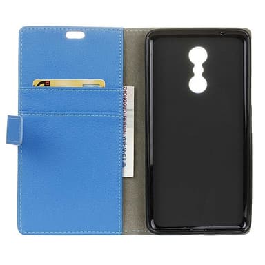 Lompakkokotelo 2-kortti Lenovo K6 Note  - sininen