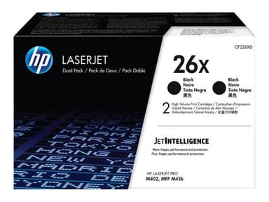 HP 26XD Original LaserJet värikasetti (musta)