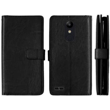 Lompakkotelo Flexi 9-kortti LG K9 2018 (X210N)  - punainen