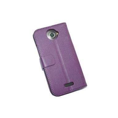 Lompakkokotelo 2-kortti HTC ONE X (S720e)  - musta