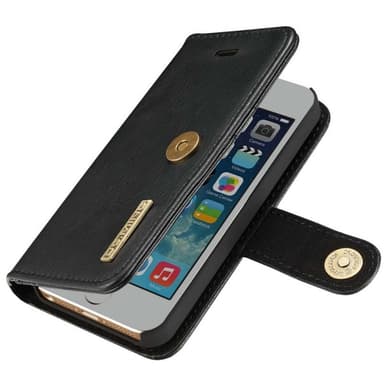 Lompakkokotelo DG-Ming 2i1 Apple iPhone 5, 5S, 5SE  - harmaa