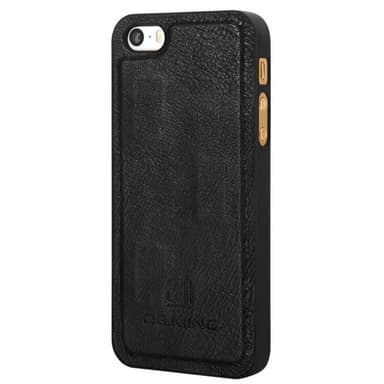 Lompakkokotelo DG-Ming 2i1 Apple iPhone 5, 5S, 5SE  - harmaa