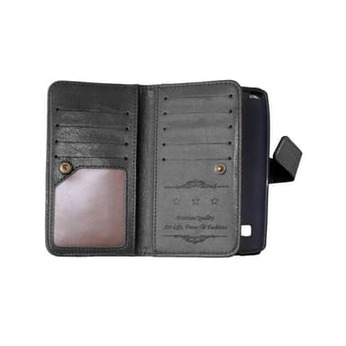 Lompakkotelo Flexi 9-kortti LG Leon (H340N)  - ruskea