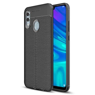 Nahkakuvioitu TPU kuori Huawei P Smart 2019 (POT-LX1)  - harmaa