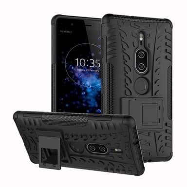 Iskunkestävä Suojakuori Sony Xperia XZ2 Premium (H8166)  - punainen