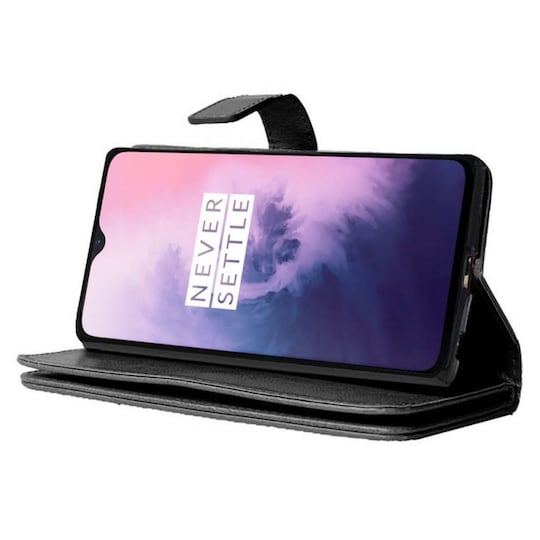 Lompakkotelo Flexi 9-kortti OnePlus 7  - musta