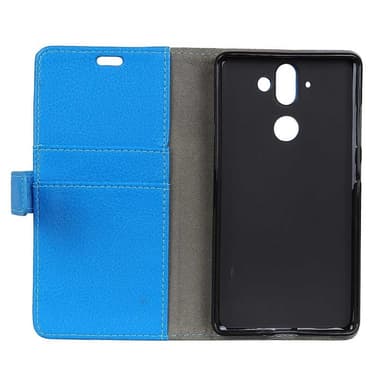 Lompakkokotelo 2-kortti Nokia 8 Sirocco (TA-1005)  - sininen