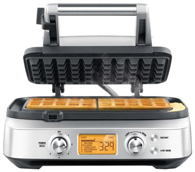Sage The Smart Waffle vohvelirauta BWM620UK (hopea)