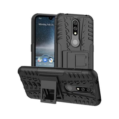Iskunkestävä Suojakuori Nokia 4.2 (TA-1157)  - violetti