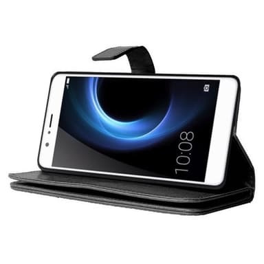 Lompakkotelo Flexi 9-kortti Huawei Honor 8 Pro (DUK-L09)  - punainen