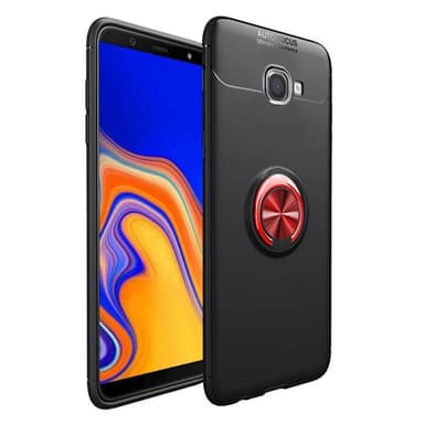 Slim Ring kotelo Samsung Galaxy J4 Plus (SM-J415F)  - musta