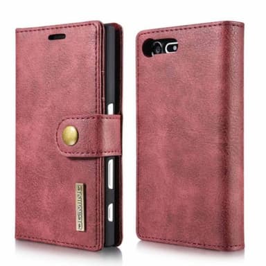 Lompakkokotelo DG-Ming 2i1 Sony Xperia X Compact (F5321)  - punainen