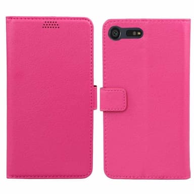 Lompakkokotelo 2-kortti Sony Xperia X Compact (F5321)  - punainen