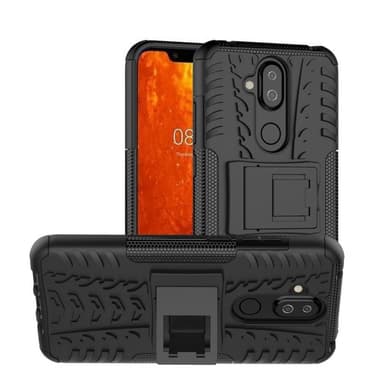 Iskunkestävä Suojakuori Nokia 8.1 2018 (TA-1128)  - violetti