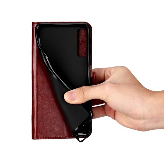 Lompakkokotelo 3-kortti Xiaomi Mi 9 (6.39 "")  - ruskea